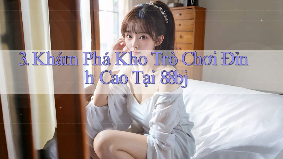 3. Khám Phá Kho Trò Chơi Đỉnh Cao Tại 88bj