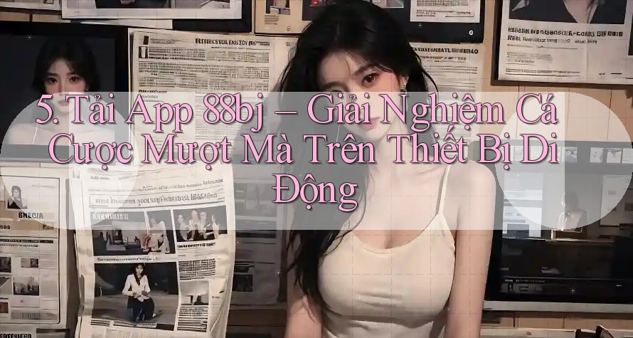 5. Tải App 88bj – Giải Nghiệm Cá Cược Mượt Mà Trên Thiết Bị Di Động