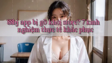 88bj app bị gỡ khỏi store 7 kinh nghiệm thực tế khắc phục