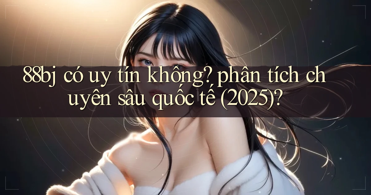 88bj có uy tín không phân tích chuyên sâu quốc tế (2025)