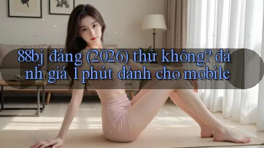 88bj đáng (2026) thử không đánh giá 1 phút dành cho mobile