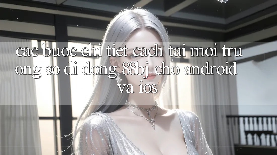 Các bước chi tiết cách tải môi trường số di động 88bj cho Android và iOS