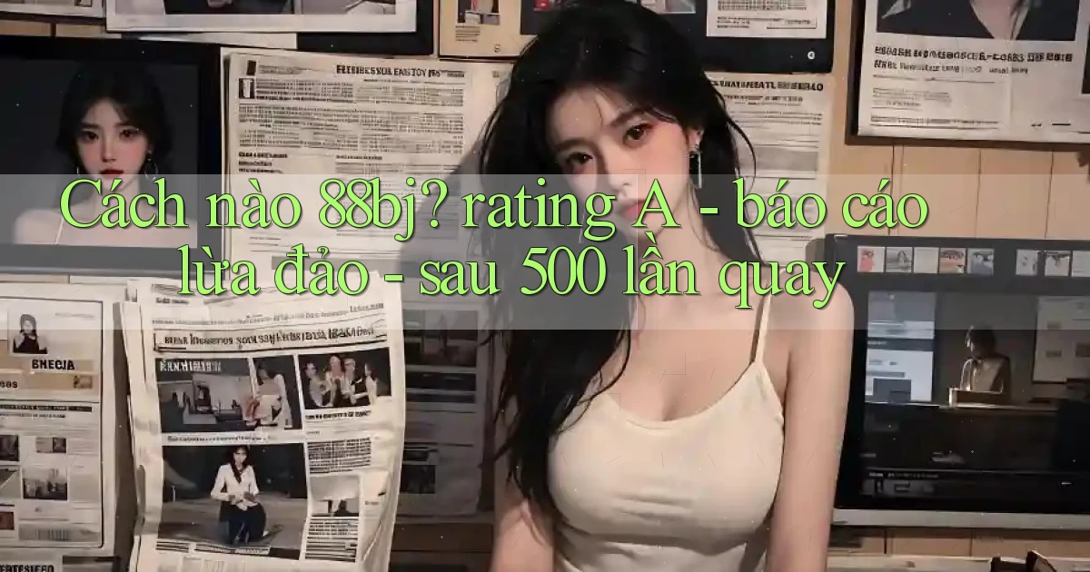 Cách nào 88bj rating A   báo cáo lừa đảo   sau 500 lần quay