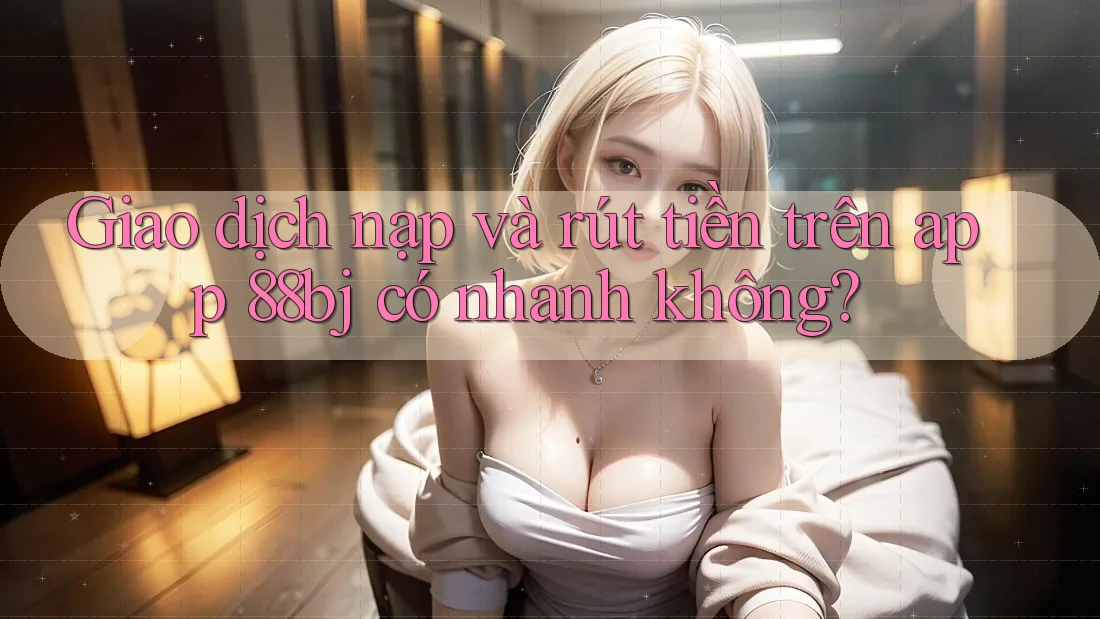 Giao dịch nạp và rút tiền trên app 88bj có nhanh không?