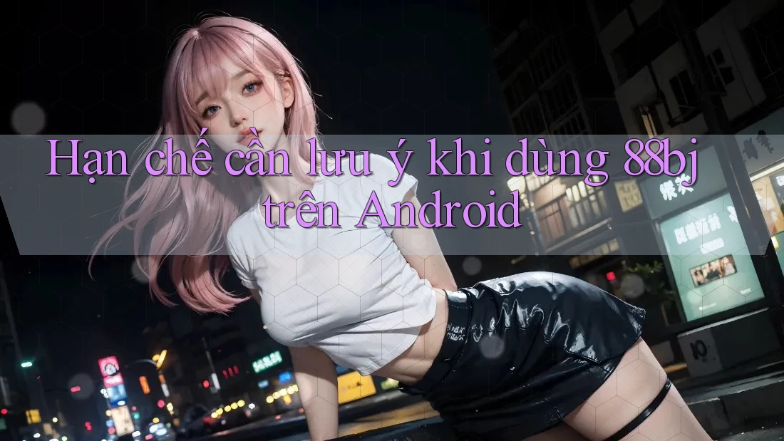 Hạn chế cần lưu ý khi dùng 88bj trên Android