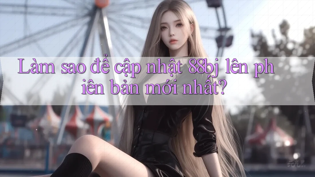Làm sao để cập nhật 88bj lên phiên bản mới nhất?
