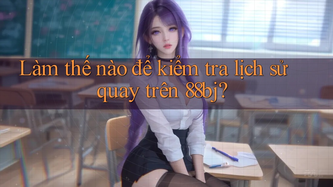 Làm thế nào để kiểm tra lịch sử quay trên 88bj?