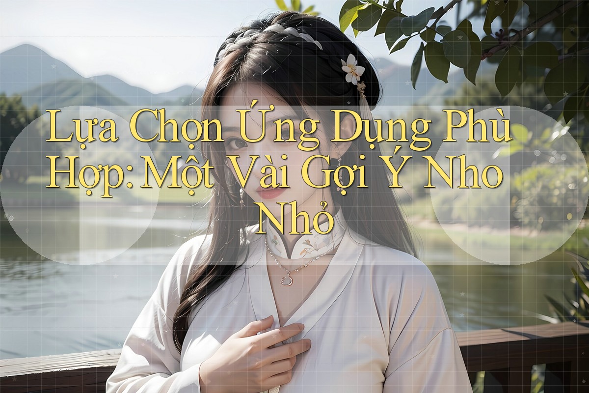 Lựa Chọn Ứng Dụng Phù Hợp: Một Vài Gợi Ý Nho Nhỏ