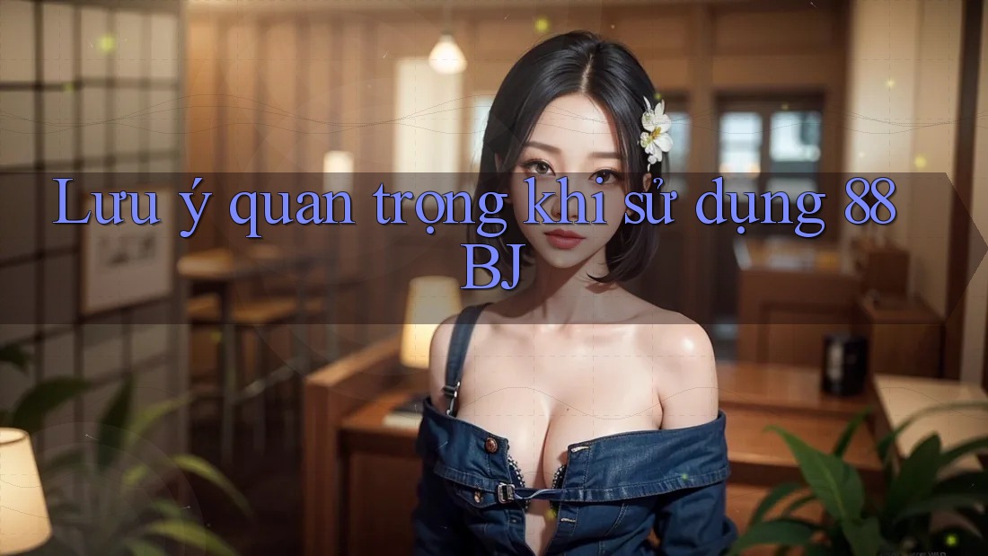 Lưu ý quan trọng khi sử dụng 88BJ