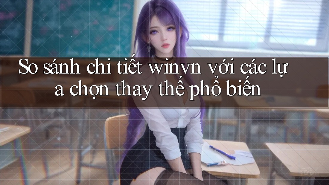 So sánh chi tiết winvn với các lựa chọn thay thế phổ biến So sánh chi tiết winvn với các lựa chọn thay thế phổ biến