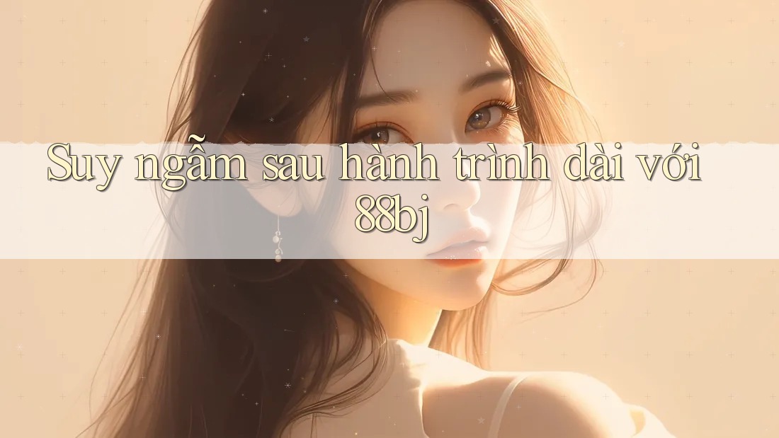 Suy ngẫm sau hành trình dài với 88bj