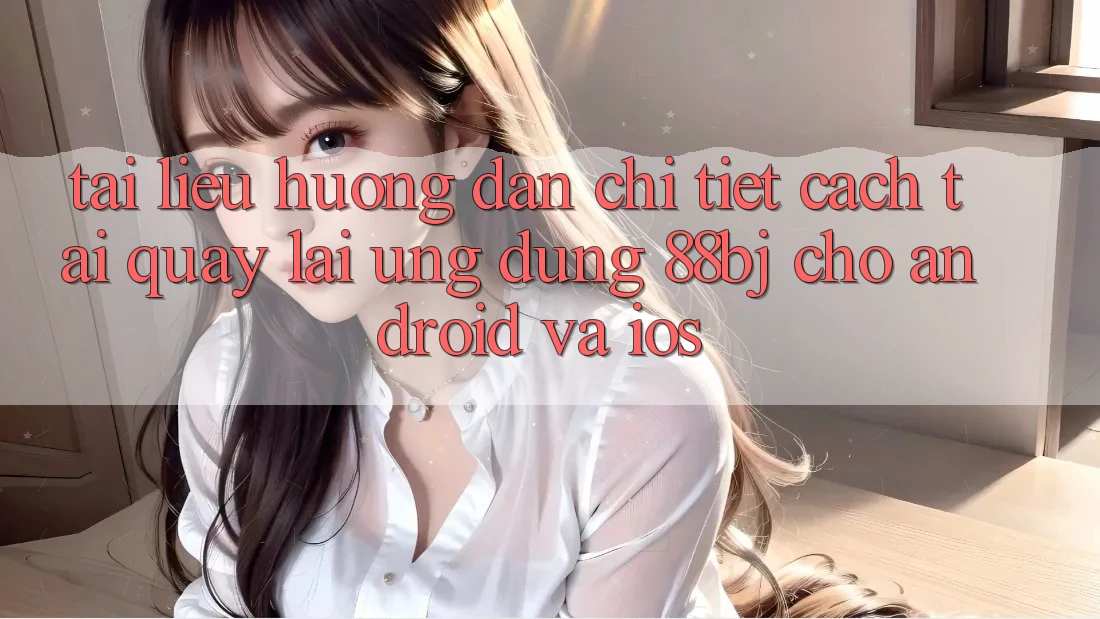 Tài liệu hướng dẫn chi tiết cách tải quay lại ứng dụng 88bj cho Android và iOS