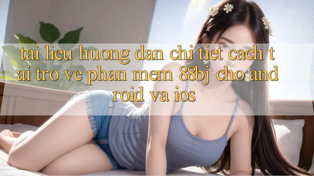 Tài liệu hướng dẫn chi tiết cách tải trở về phần mềm 88bj cho Android và iOS