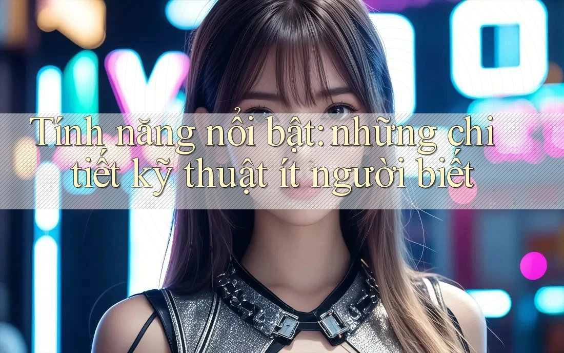 Tính năng nổi bật - những chi tiết kỹ thuật ít người biết