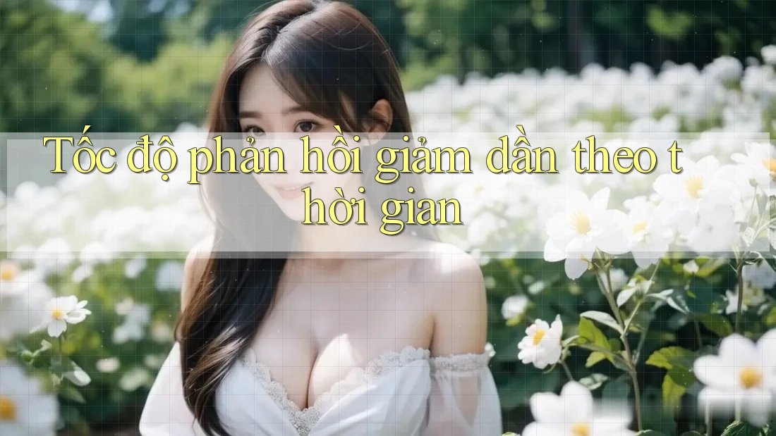 Tốc độ phản hồi giảm dần theo thời gian Tốc độ phản hồi giảm dần theo thời gian